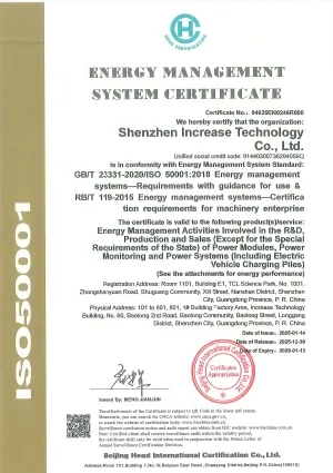 Certifications