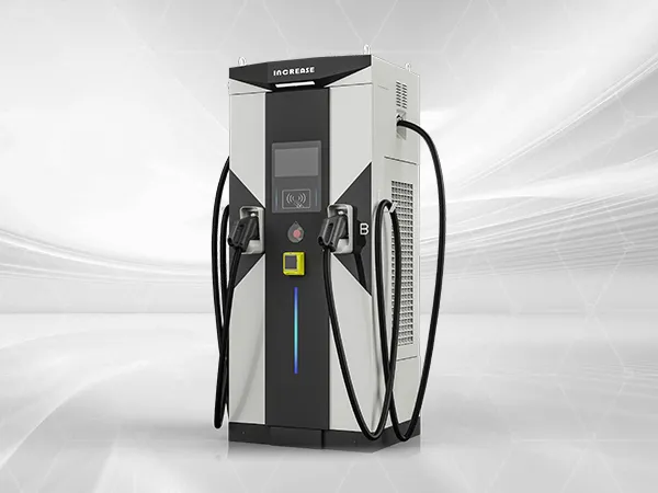Borne de recharge DC pour VE fixé au sol (60-160kW)