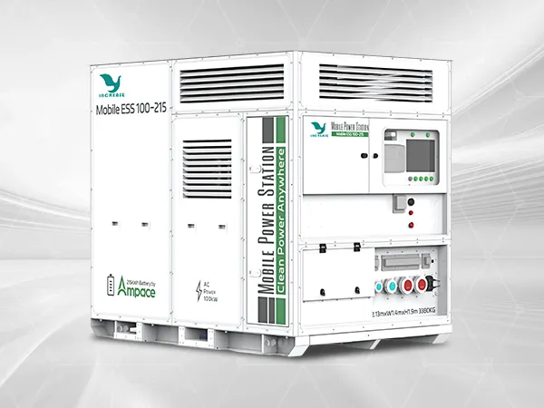 Système de stockage d'énergie de la batterie du mobile (BESS)