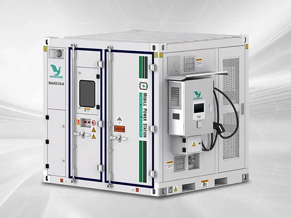 Système de stockage d'energie de la batterie du mobile + chargeur pour VE